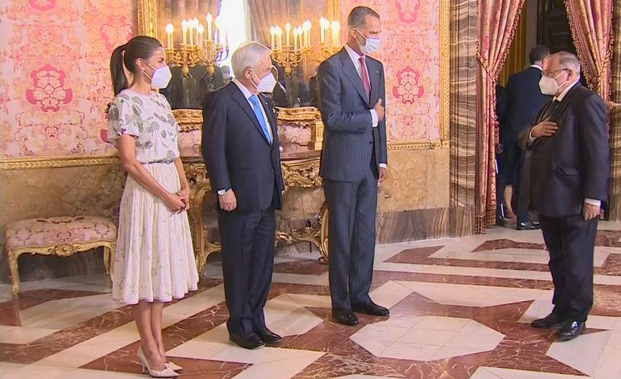 El presidente de Cámara de España asiste al almuerzo de honor con el Presidente de Chile 