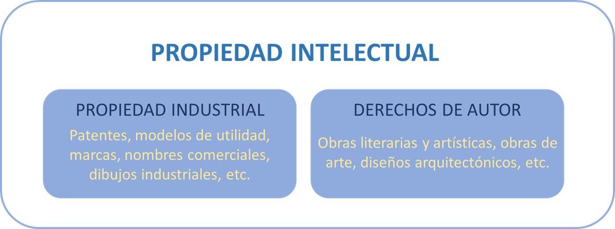 Categorías propiedad intelectual