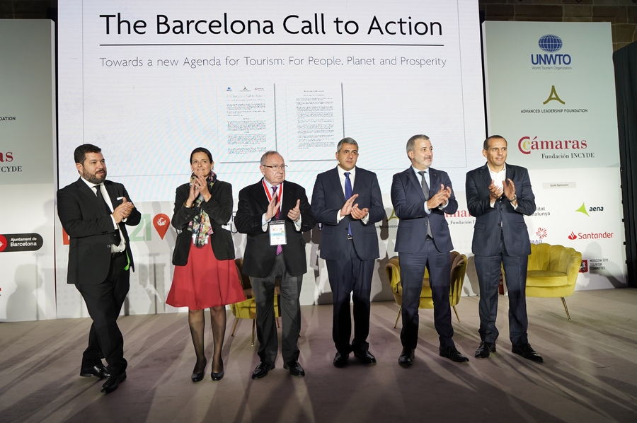 Bonet reclama apoyo para la recuperación del sector turístico y el desarrollo de una agenda más sostenible en la Cumbre de Barcelona 