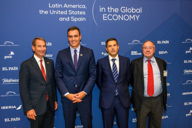 El presidente del gobierno español, en la clausura del Foro “América Latina, Estados Unidos y España en la economía global