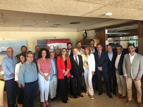 Visita del presidente de la Cámara de Comercio de España a Huelva