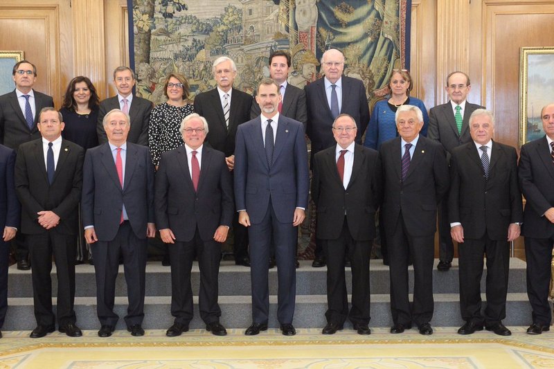 Su Majestad el Rey ha recibido en audiencia al Comité Ejecutivo de la Asociación Iberoamericana de Cámaras de Comercio (AICO)