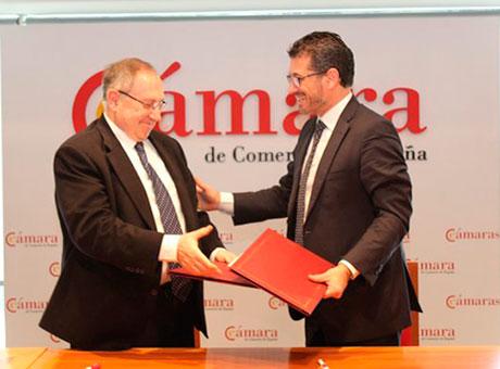 Convenio de colaboración de la Cámara de España y la Cámara de Comercio de Perú