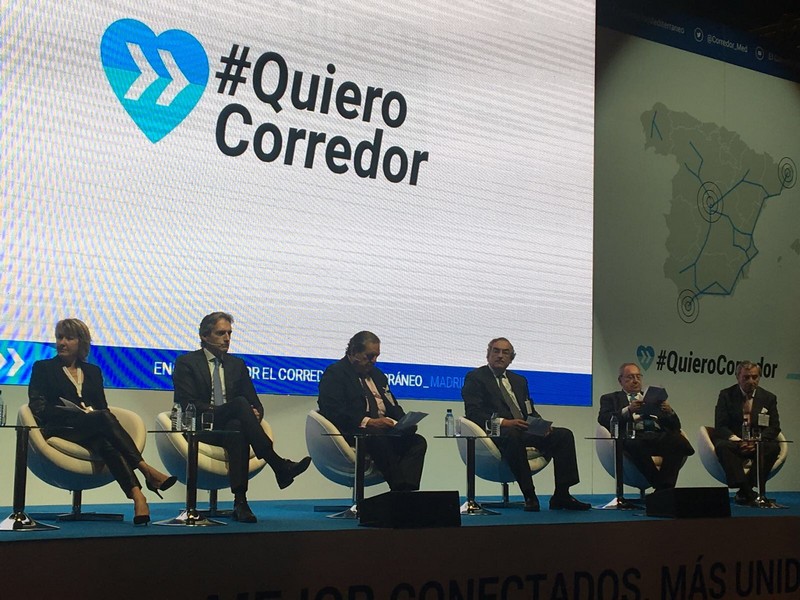 El Corredor Mediterráneo facilitaría la expansión de las exportaciones españolas, según José Luis Bonet 