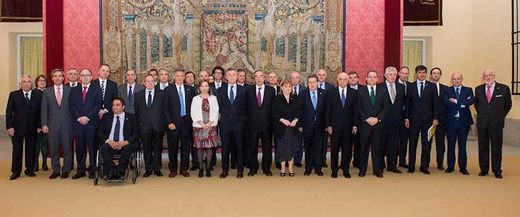 Foto familia encuentro empresarial España Argentina