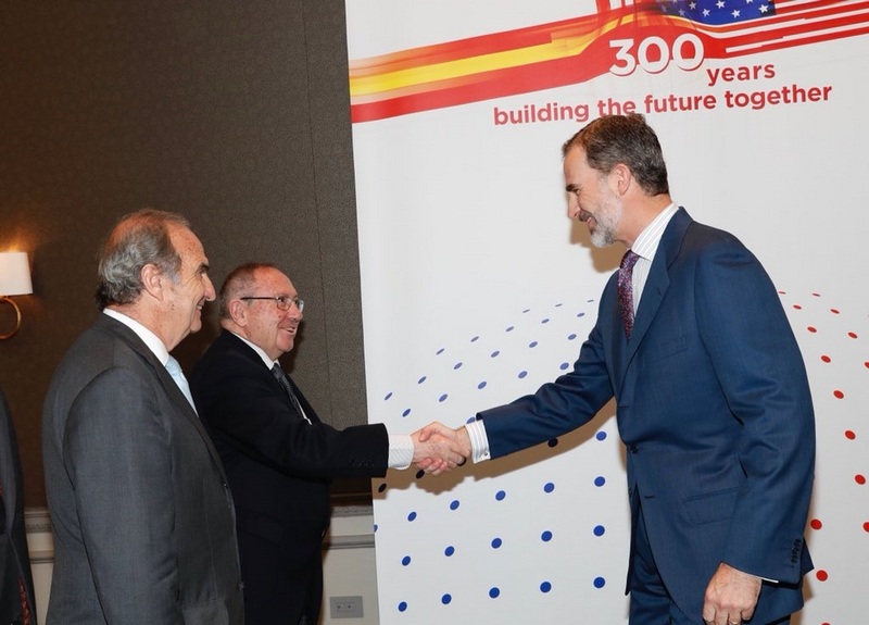 Encuentro de S.M. con empresarios españoles en San Antonio 