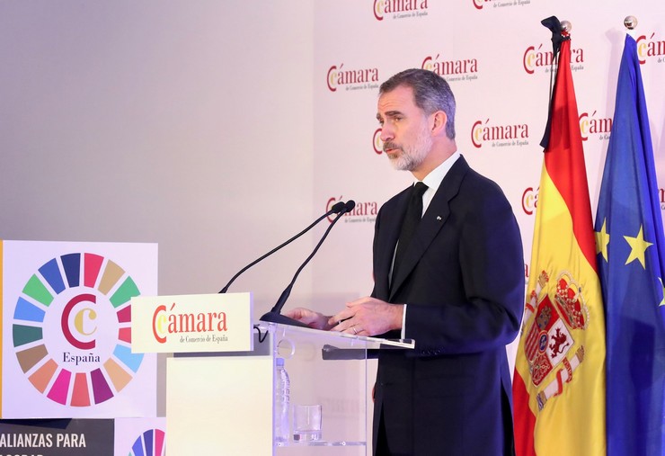 S.M. el Rey: “Juntos y entre todos debemos ser capaces de reactivar la economía con toda la fuerza, solidaridad y solvencia de lo que los españoles son capaces y se merecen”