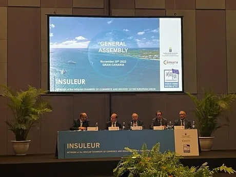 El presidente de Cámara de España participa en la Asamblea General de INSULEUR 