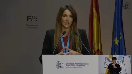 La directora de Empleo, Formación y Emprendimiento de Cámara de España participa en el Congreso Internacional de FP