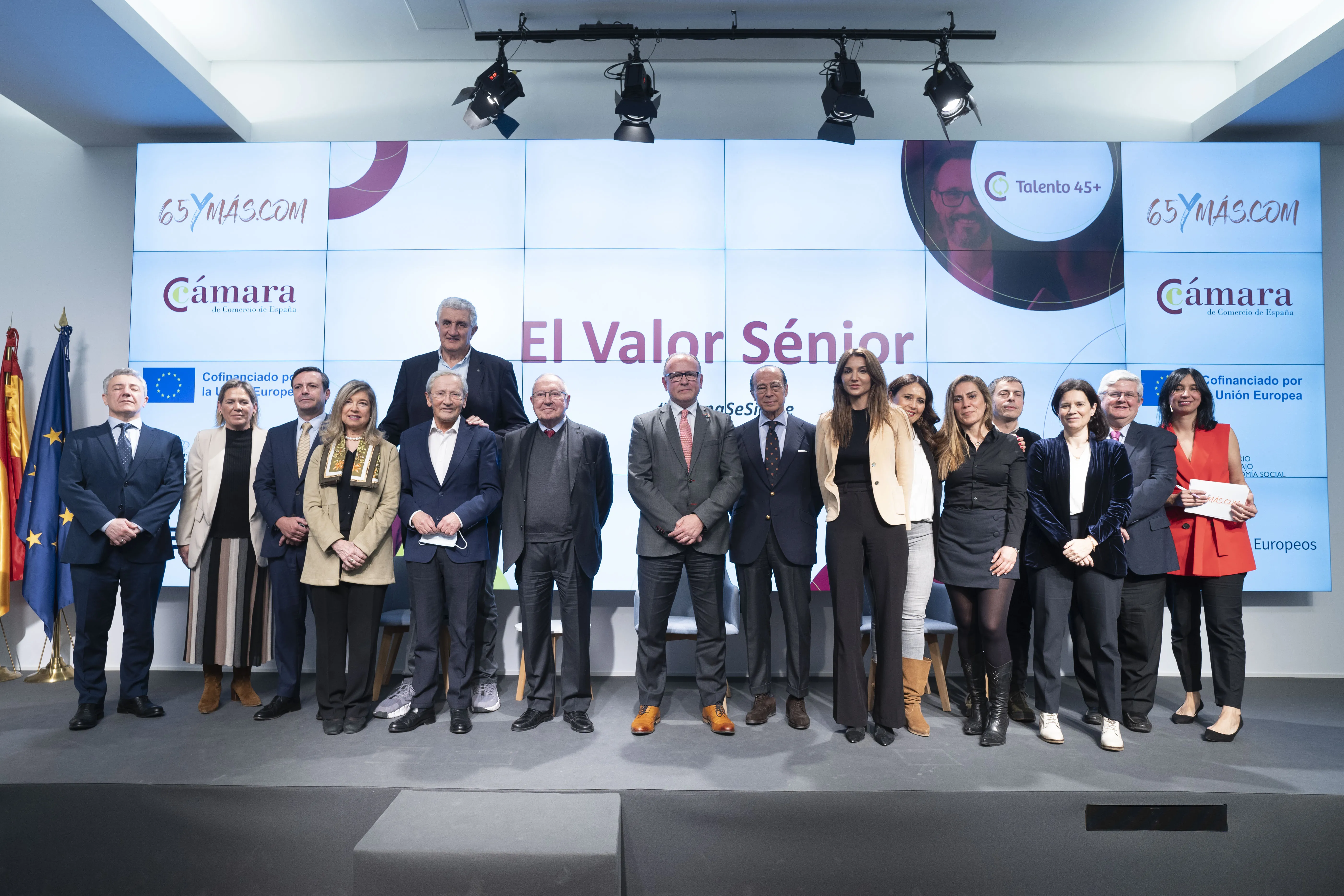 Cámara de España y 65YMÁS presentan la campaña `El Valor Sénior´