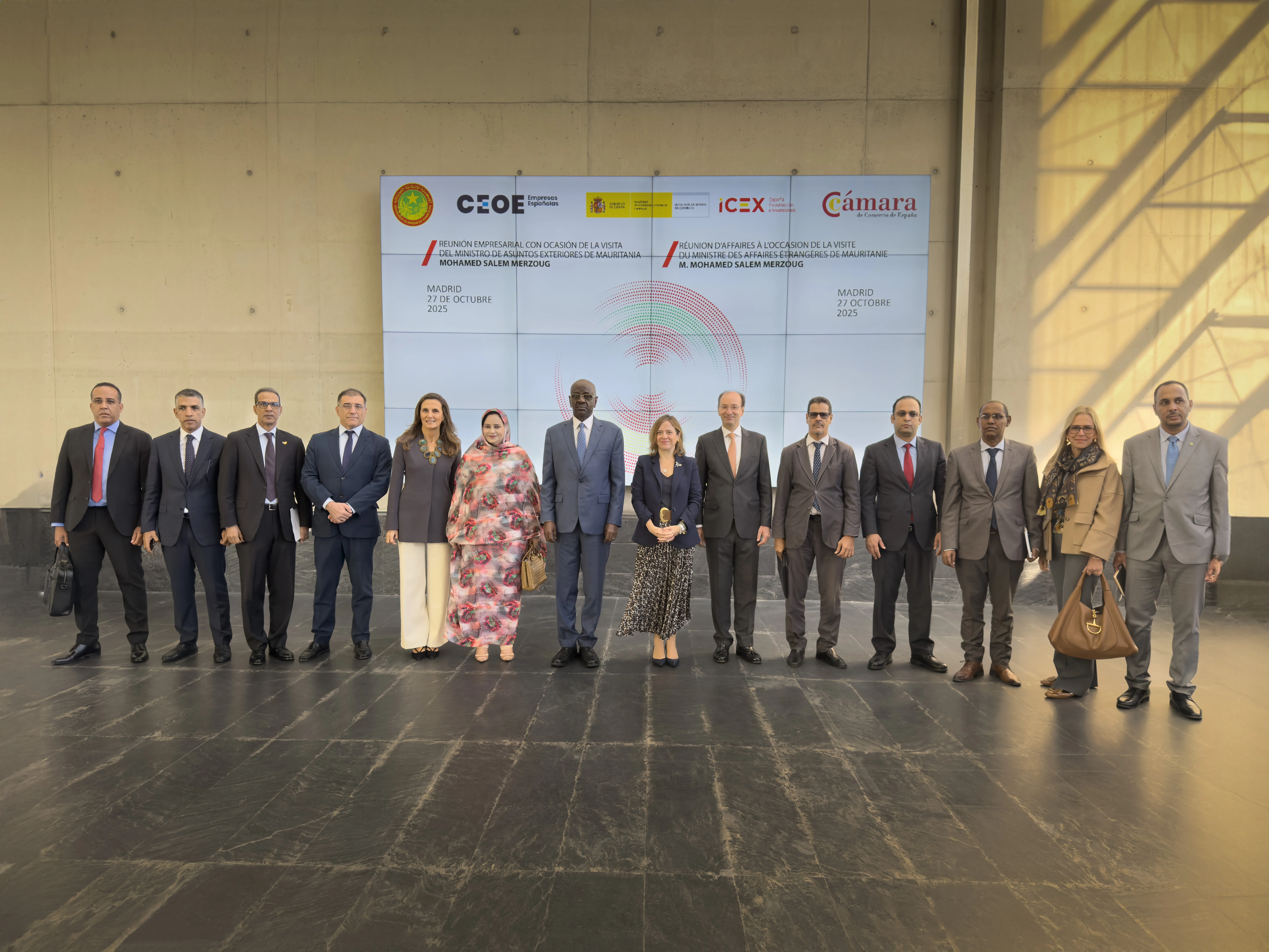 El ministro de Exteriores de Mauritania destaca la “seguridad y previsibilidad” que ofrece su país a empresas e inversores 