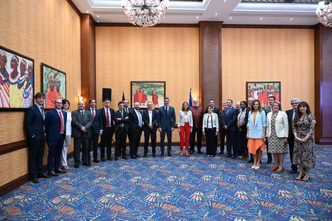 Inmaculada Riera acompaña al Presidente del Gobierno en su visita oficial a Kenia y Sudáfrica