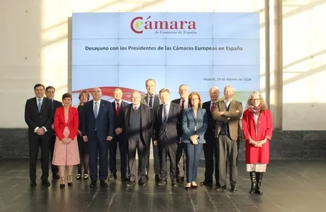 José Luis Bonet se reúne con los presidentes de las Cámaras Europeas en España para estrechar los lazos de colaboración