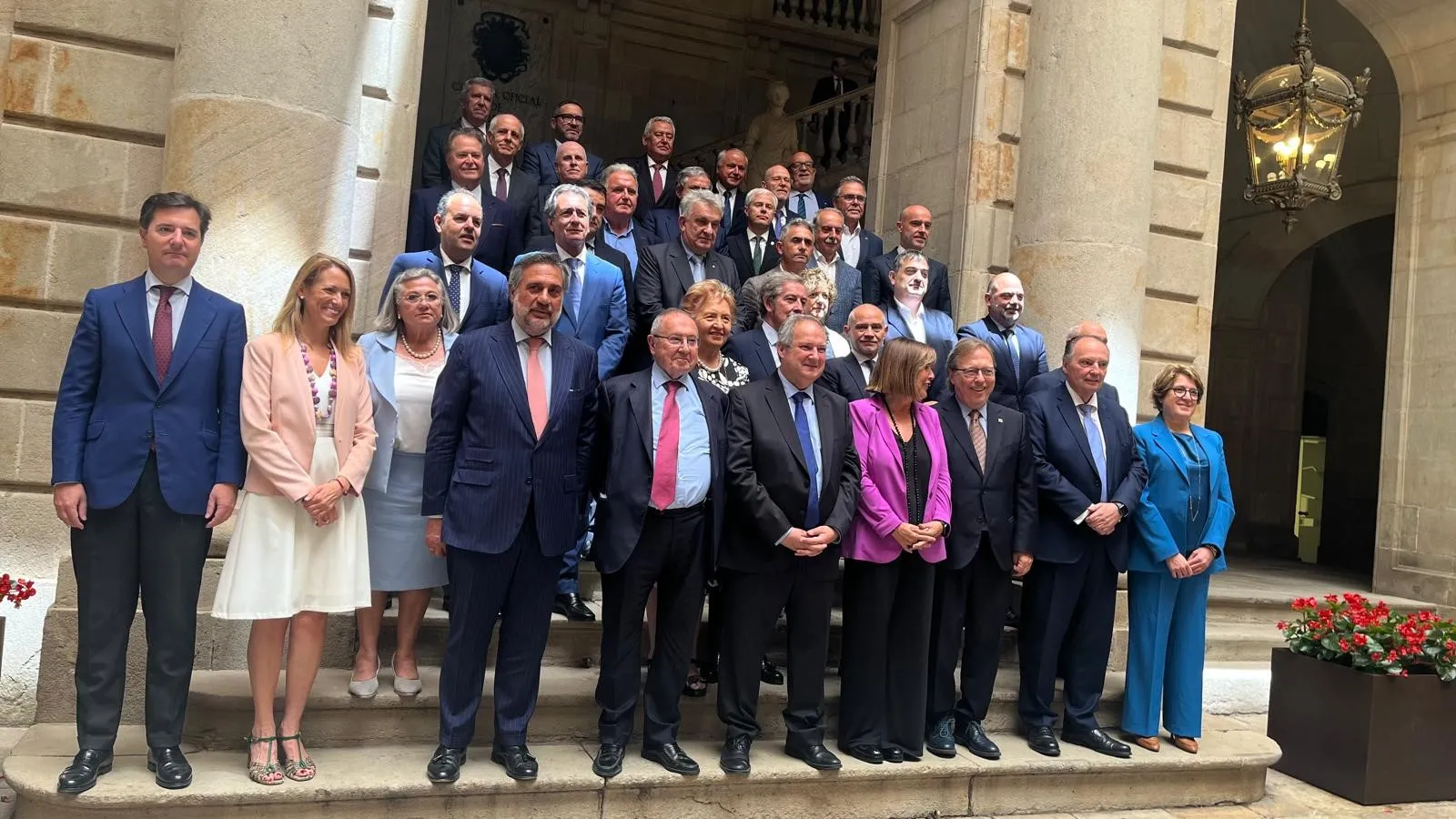 Homenaje a Miquel Valls, presidente de la Cámara de Barcelona entre 2002 y 2019