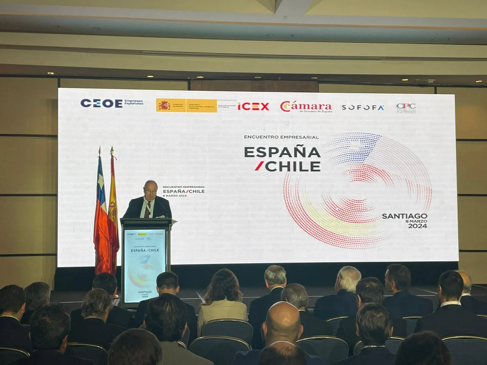 José Luis Bonet señala los lazos y oportunidades que unen a España y Chile 