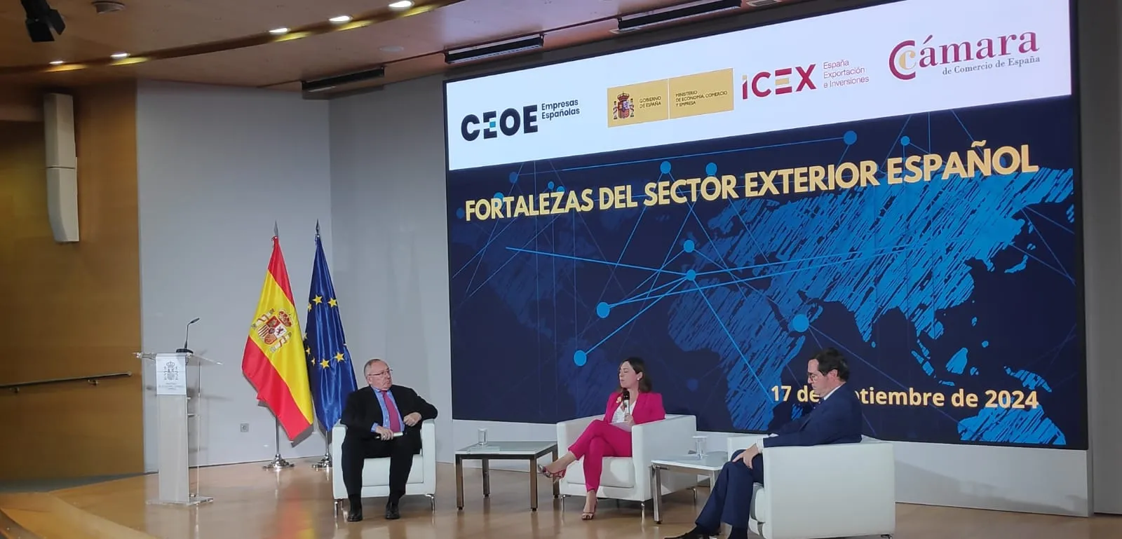 El presidente de Cámara de España participa en el encuentro con embajadas extranjeras organizado por la Secretaría de Estado de Comercio