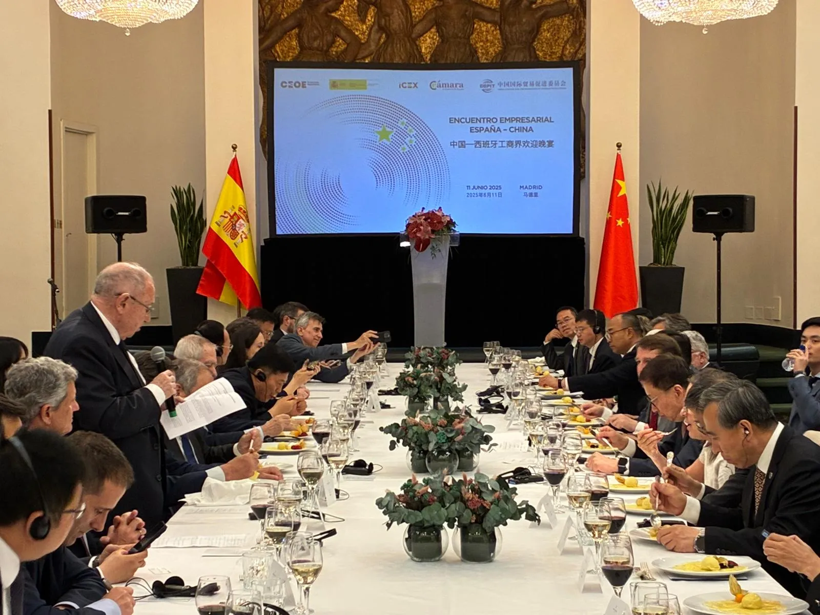 El presidente de Cámara de España interviene en el encuentro empresarial España-China