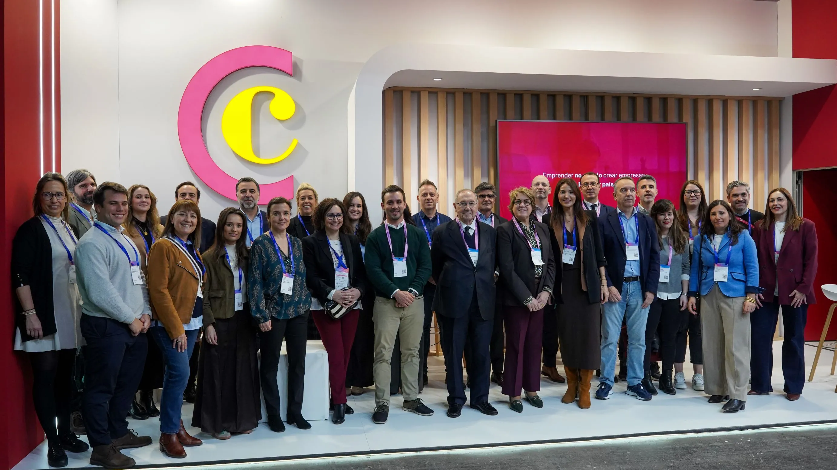 El pte. de Cámara de España junto con la directora general de Cámara de España