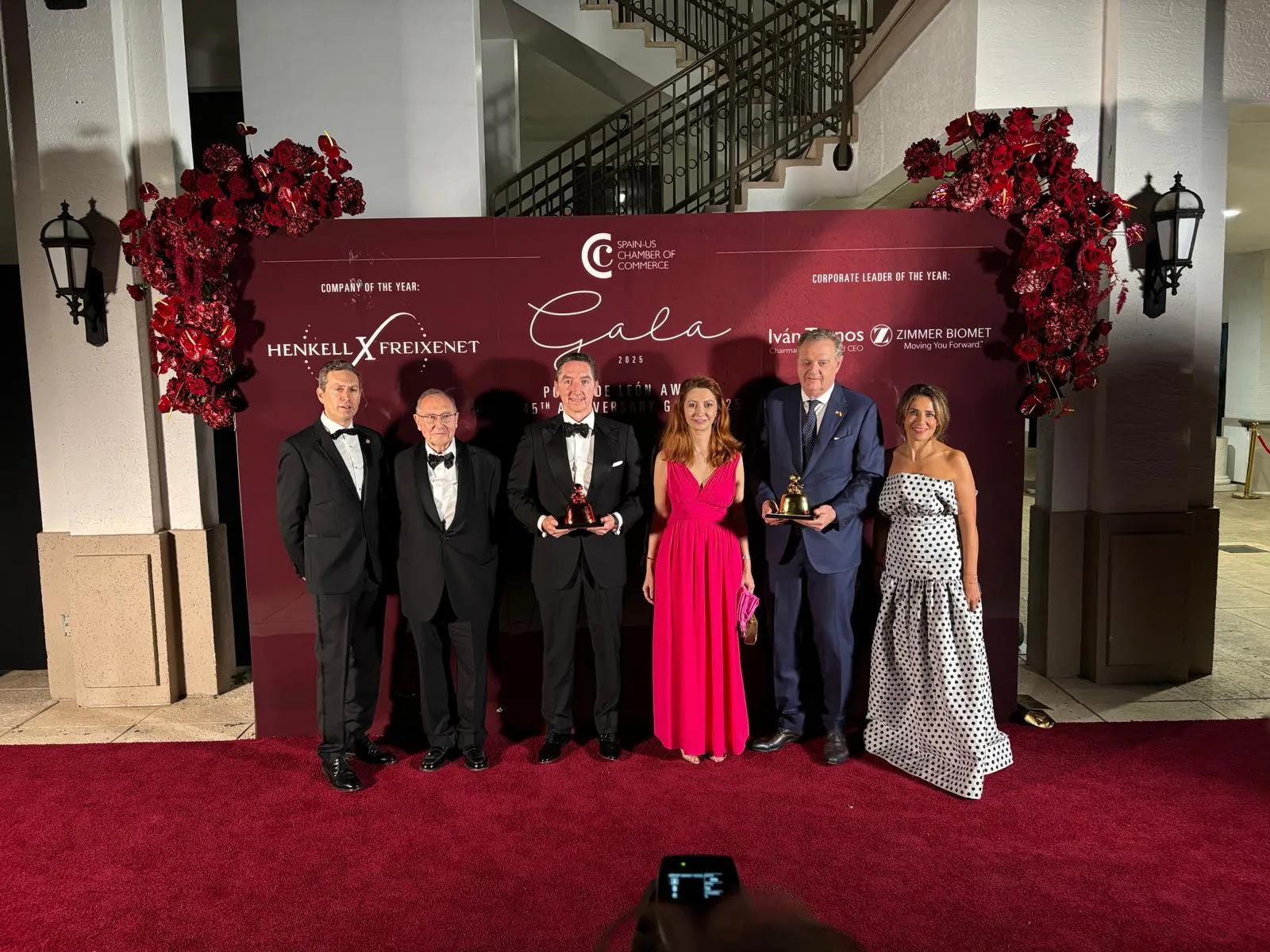 premio Empresa del Año de la Cámara de Comercio España- Estados Unidos de Miami