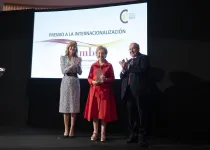 Cámara de Tarragona ganadora del premio en la categoría de Internacionalización