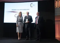 Cámara de Zaragoza ganadora del premio en la categoría de Sostenibilidad;